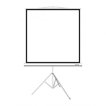 Экран на треноге Deluxe DLS-T180xW (70"х70"), Ø - 100", Раб. поверхность 172х172 см., 1:1 